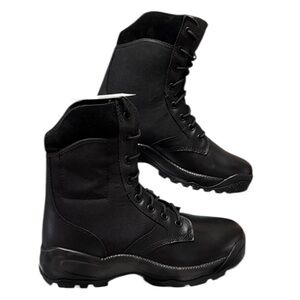 5.1.1 Tactical Speed 8 Military Police Boot Size 9 Black Leather Slip Resistant